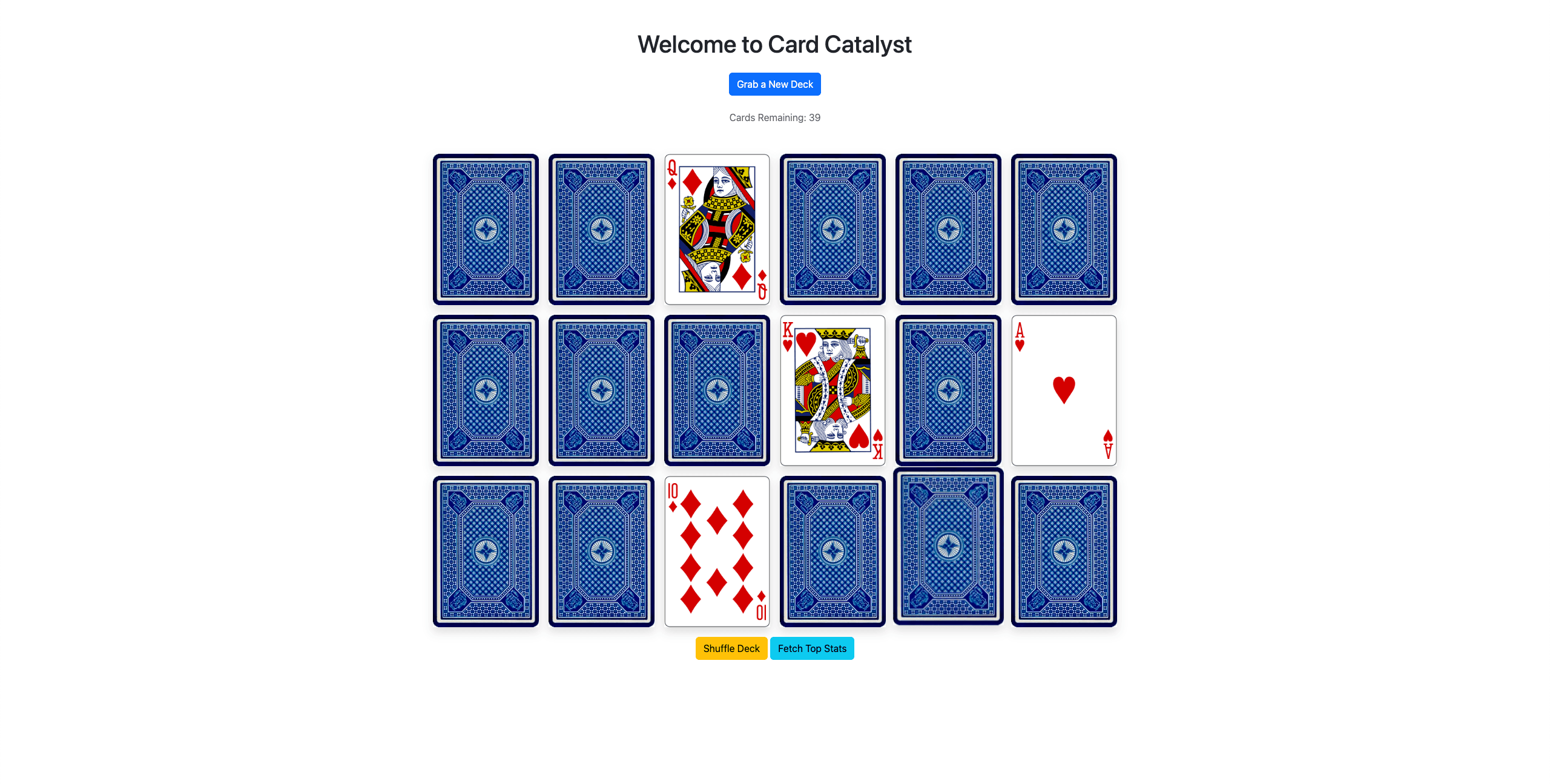 Card-catalyst
